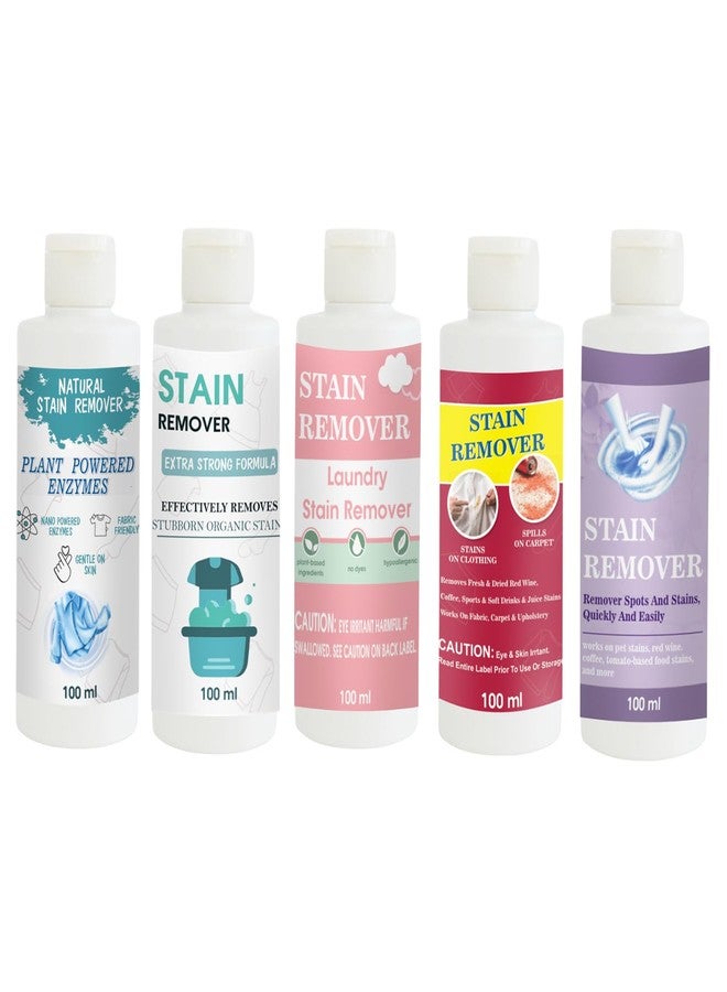 مجموعة مزيلات البقع من توفوس، تتضمن مزيل بقع القمصان والدمى والوردي والأحمر والبنفسجي | محلول تنظيف متعدد الأسطح للملابس والأقمشة والمفروشات (100 غرام لكل عبوة) - Image 1